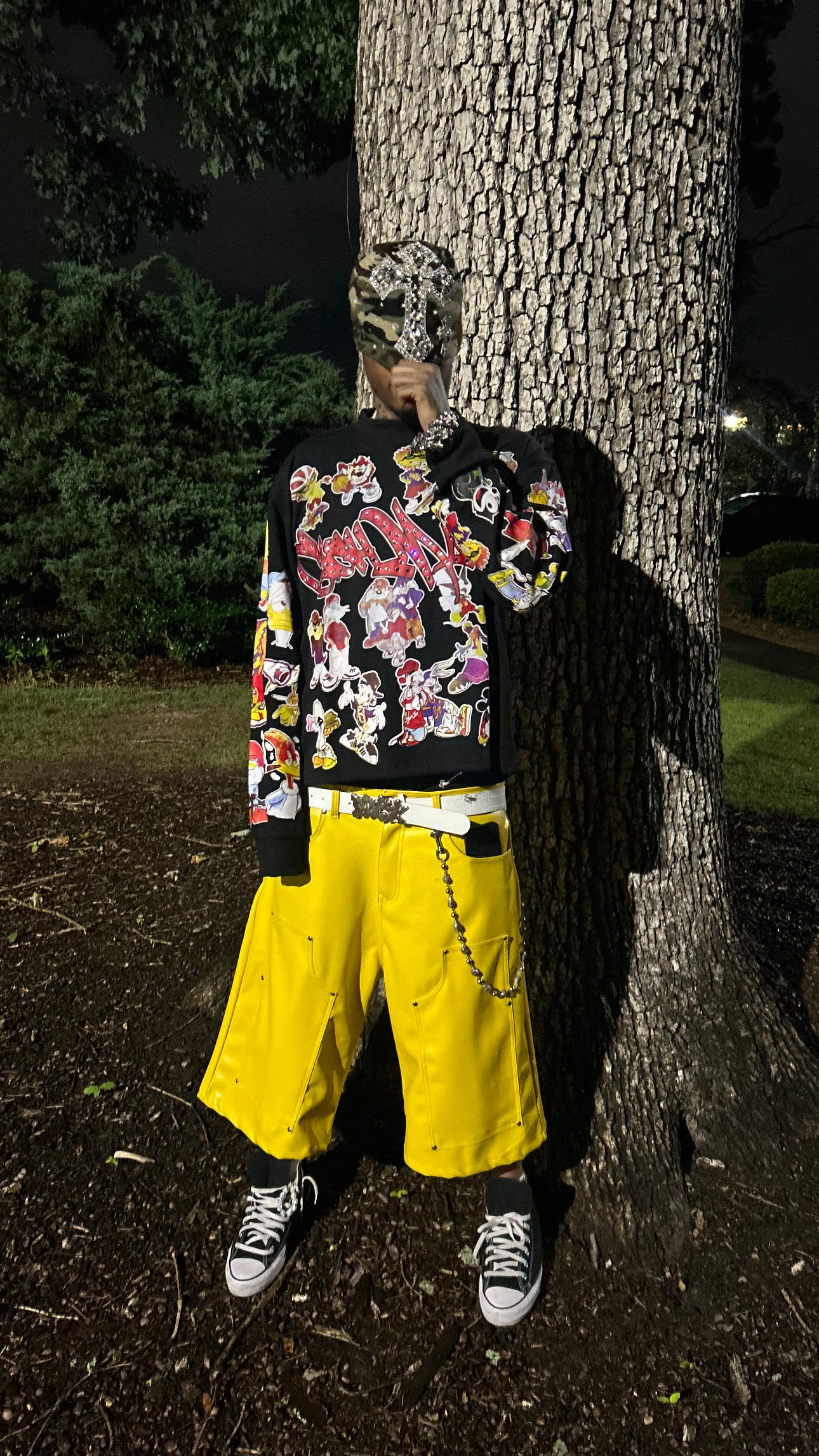 Black “TOON WORLD” Thermal