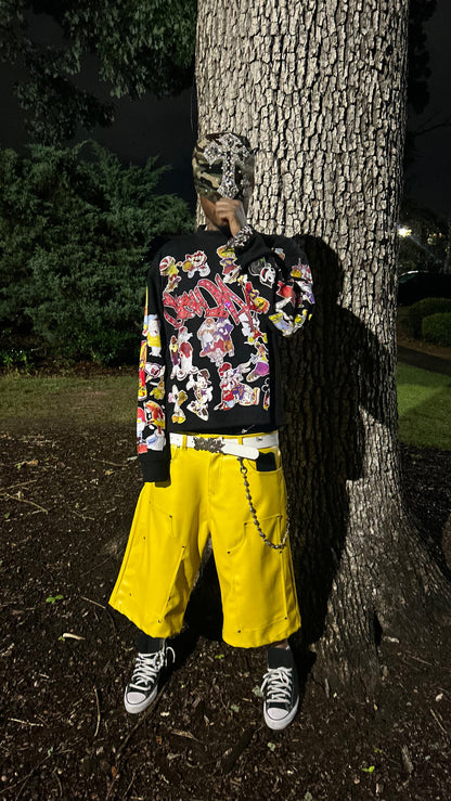 Black “TOON WORLD” Thermal